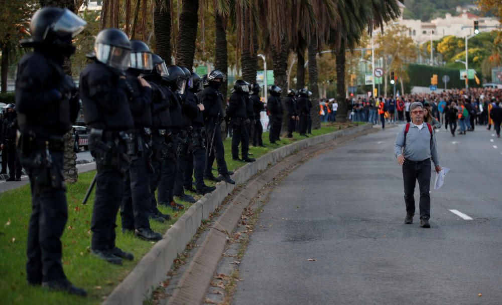 Protestas en los Premios Princesa de Girona