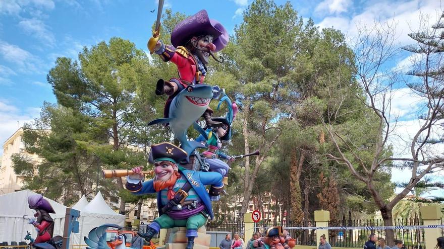 El monumento de Alqueria Nova que ha ganado el primer premio en Tercera
