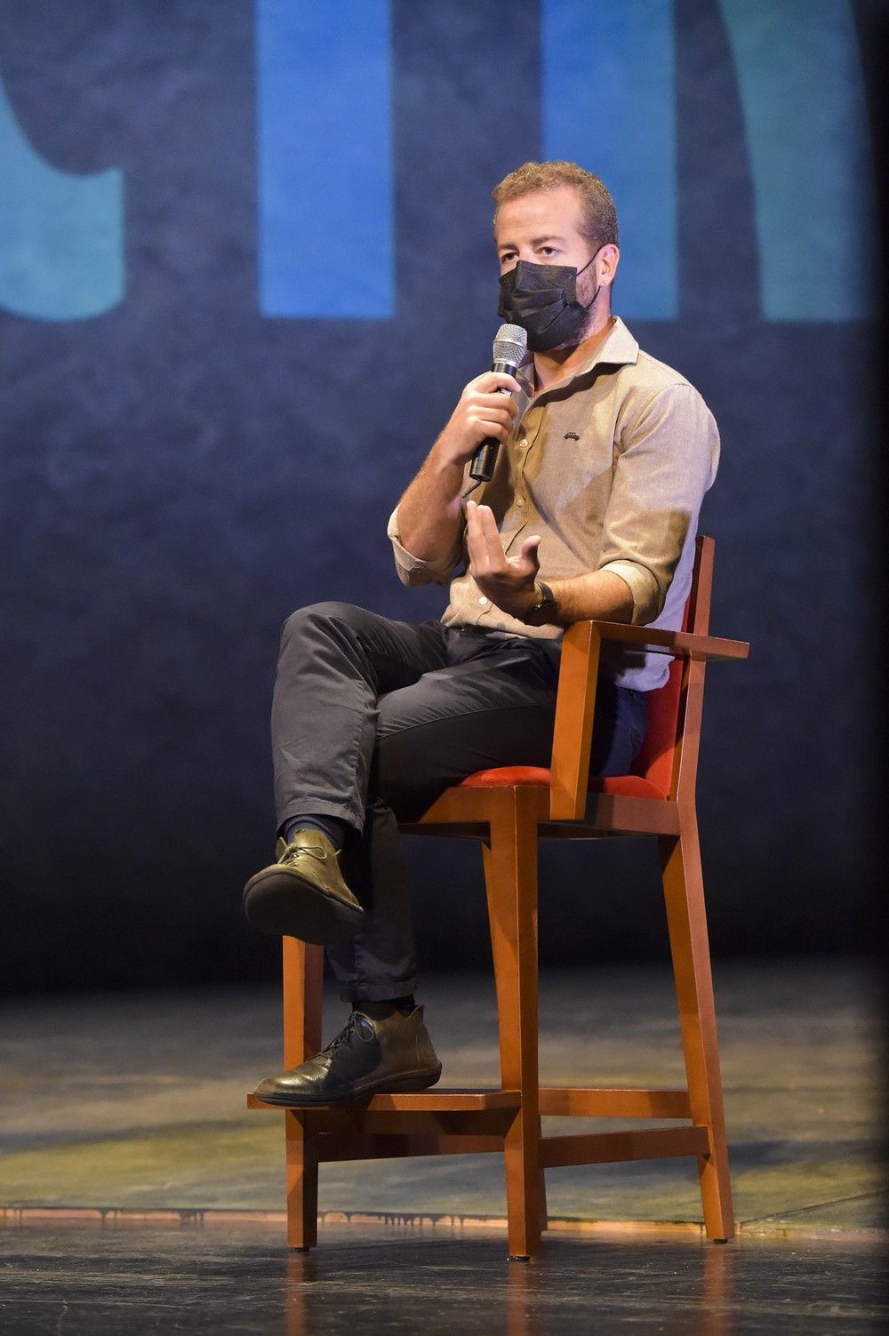 Presentación de la obra 'Electra' en el Teatro Pérez Galdós