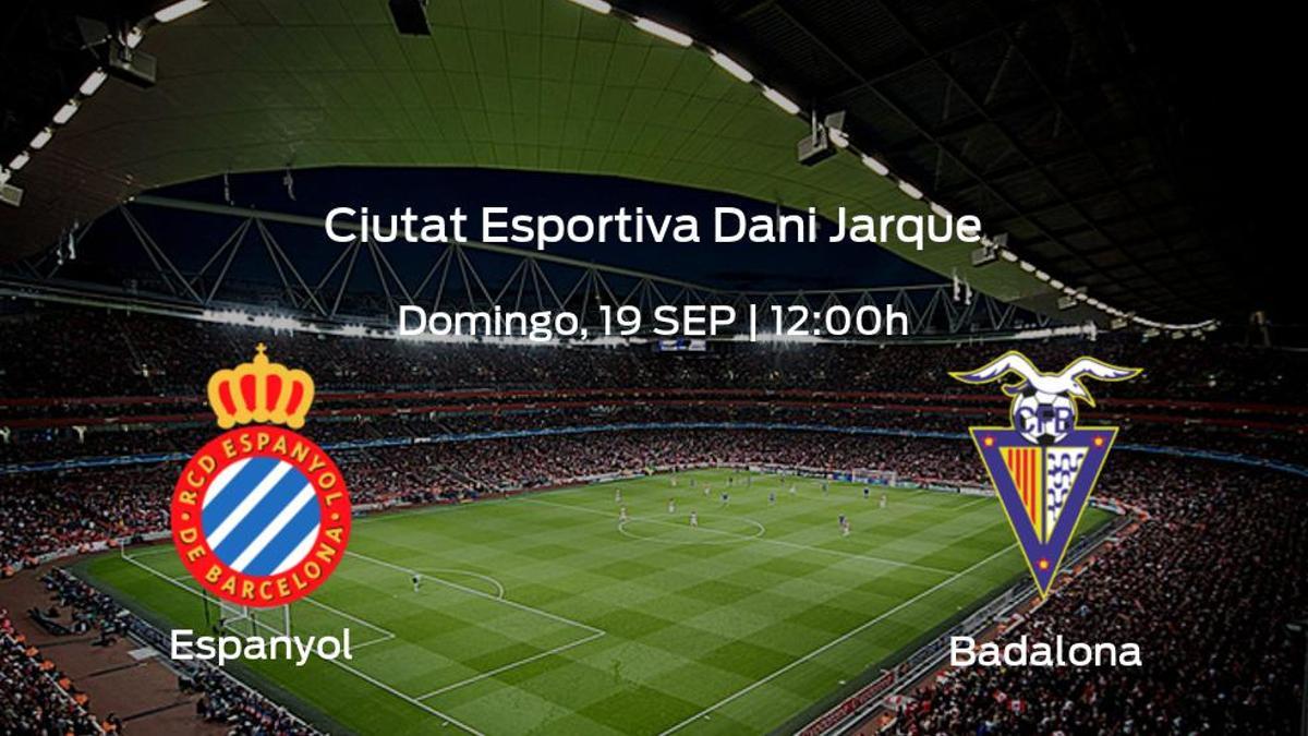 Previa del partido: el Espanyol B recibe en su feudo al Badalona