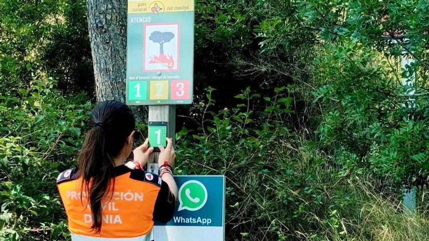 Dénia no le quita ojo al Montgó: comienza la vigilancia de prevención de incendios