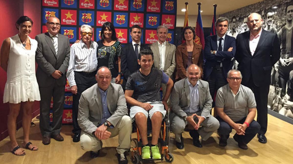 El jurado del Premi Barça Jugadors galardonó a Mascherano