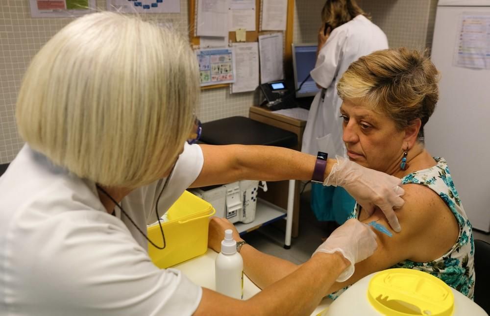 Comienza en Canarias la campaña de vacunación de la gripe 2019