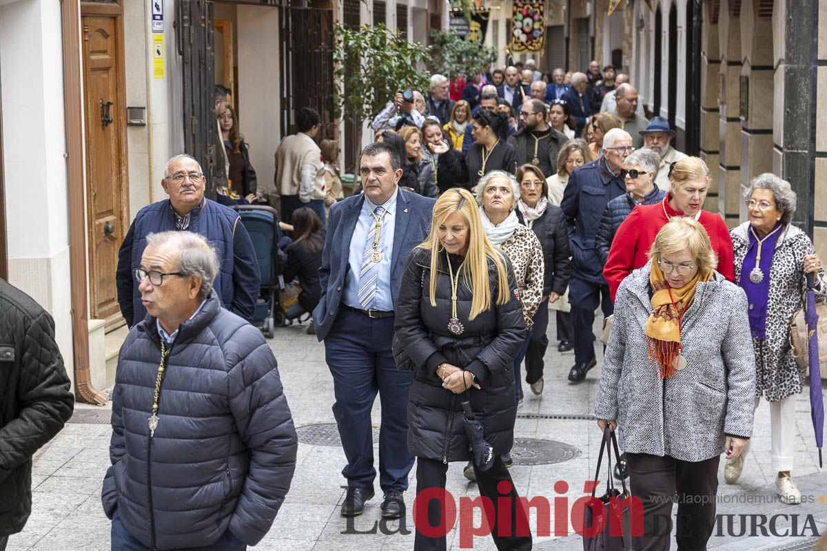 Cofradías y Hermandades de Semana Santa Peregrinan a Caravaca