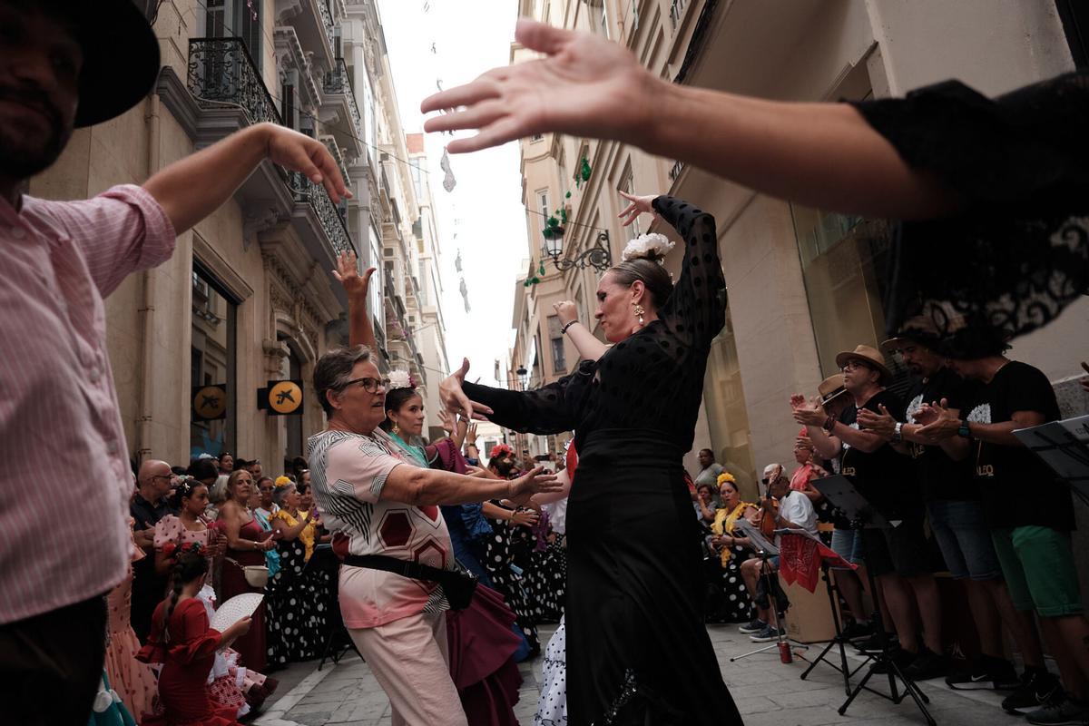 El segundo día de la Feria del Centro de Málaga, en imágenes