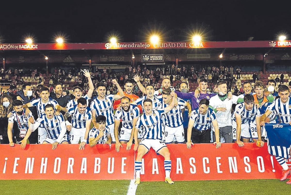 Real Sociedad B, único filial de la categoría