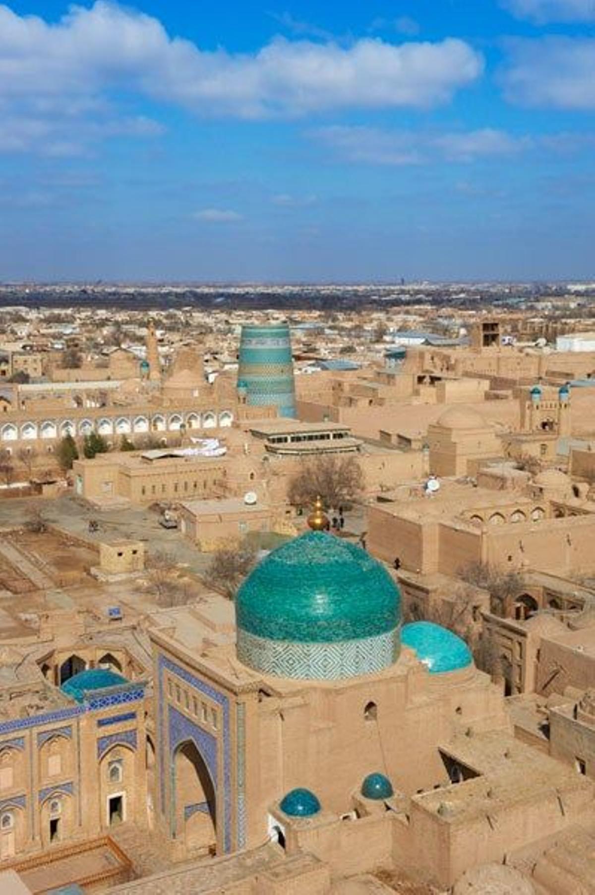 Vista general de Khiva.