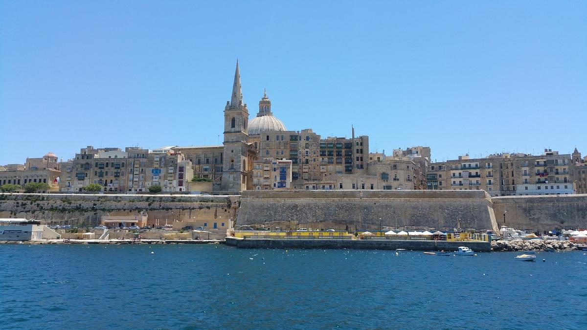 Vista de La Valleta desde Sliema