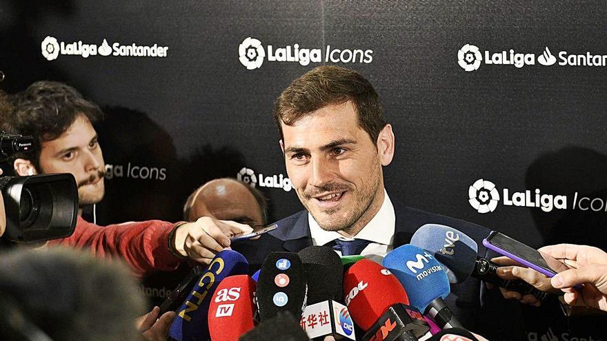 Iker Casillas, precandidato a la presidencia de la Federación Española.