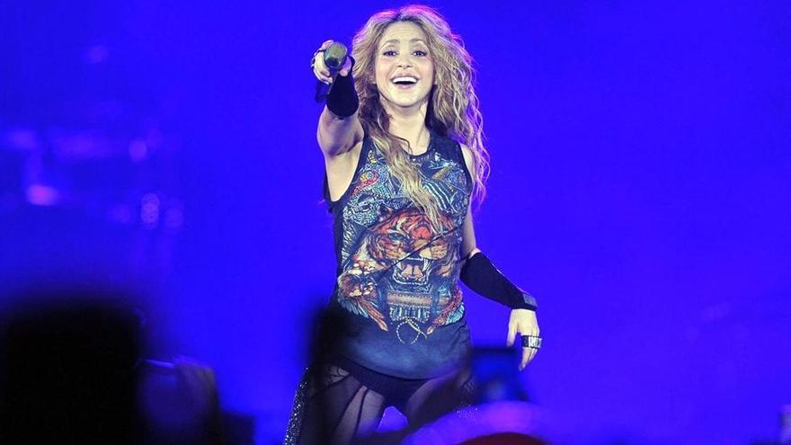 Shakira hizo un concierto brillante en Madrid.