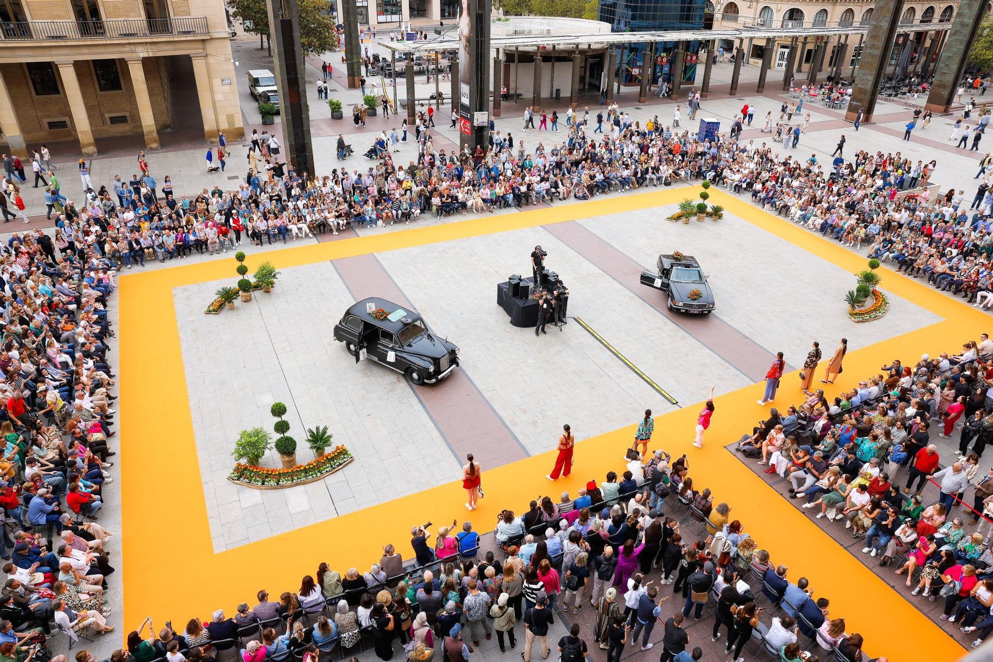 La Aragón Fashion Street en la plaza del Pilar, en imágenes