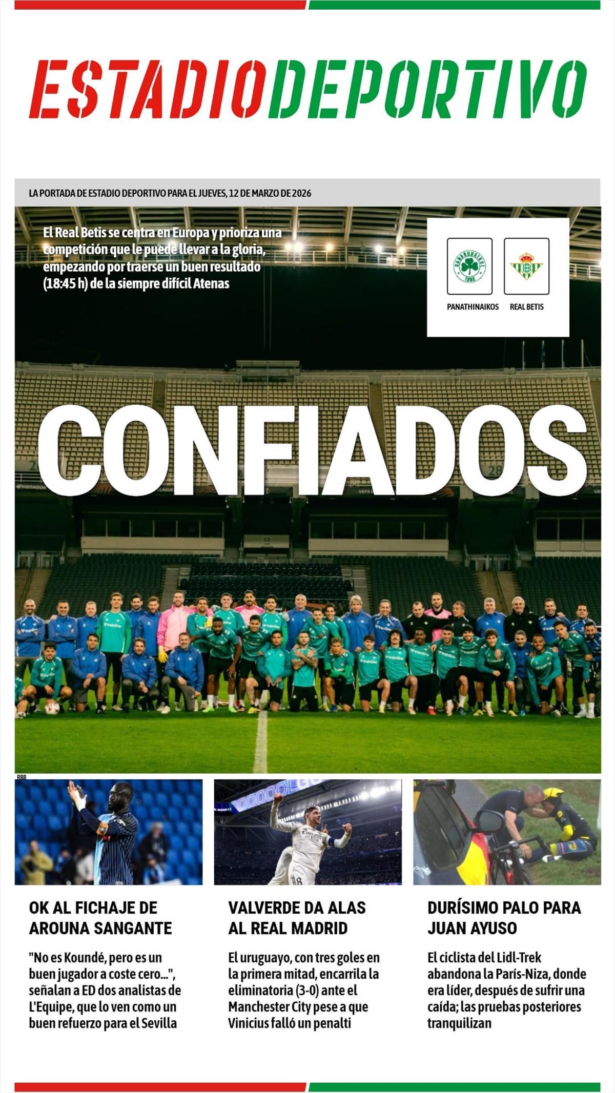 Las portadas de la prensa deportiva de hoy