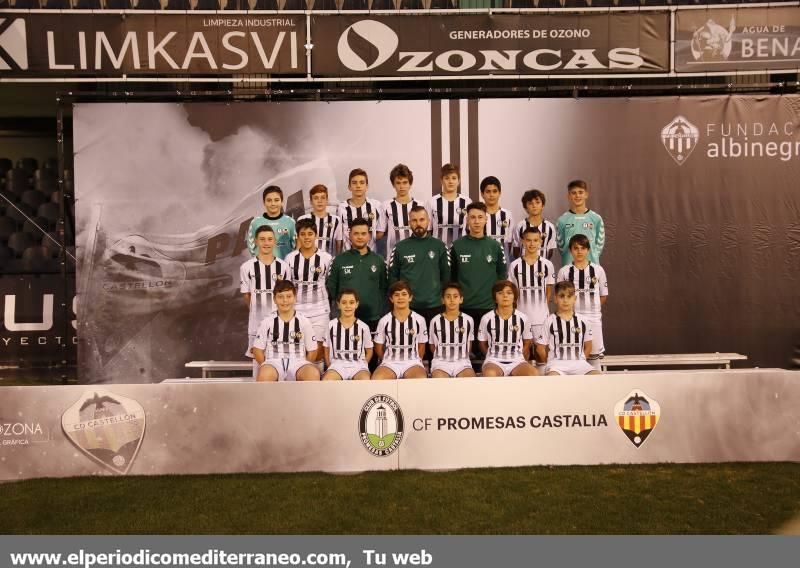 Presentación de la cantera del CD Castellón 2019-20