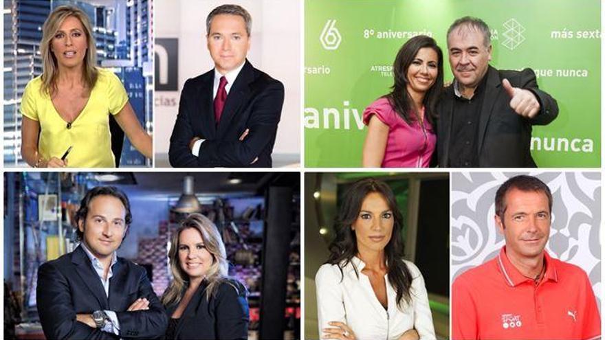 Las parejas más consolidadas de la televisión.