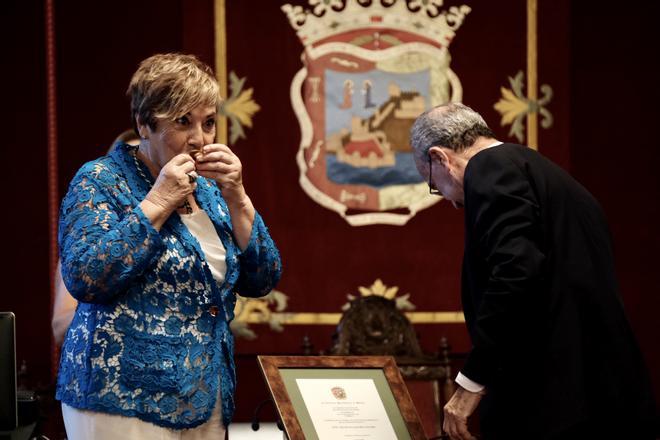 Fotos del acto de nombramiento de Hija Predilecta a la exalcaldesa Celia Villalobos