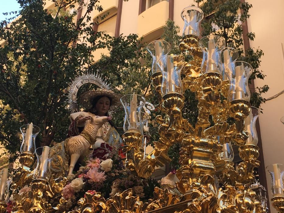 La Divina Pastora recorre las calles de Capuchinos