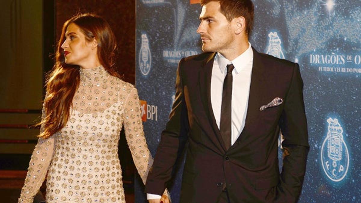 Iker Casillas y Sara Carbonero en los premios '29th Golden Dragons' en Oporto