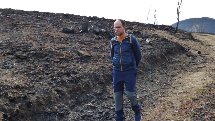 Juan Gayo tuvo en Tineo ración doble de fuego: en las BRIF y en su casa