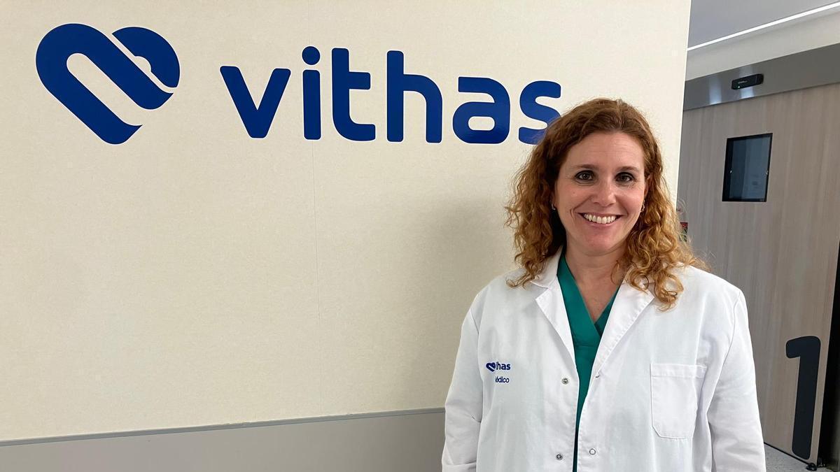 La doctora Azahar Romero, especialista en Ginecología en el Hospital Vithas Las Palmas.