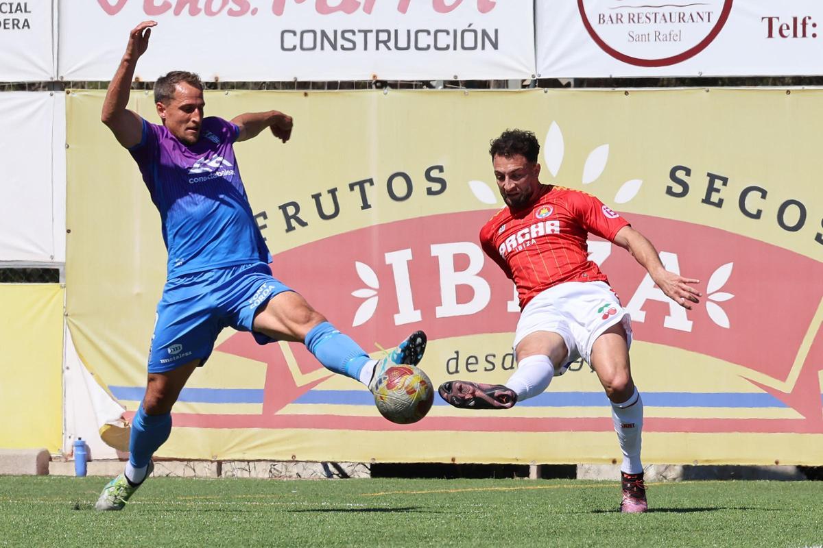 Las imágenes de la derrota de la SD Ibiza ante el Atlético Baleares