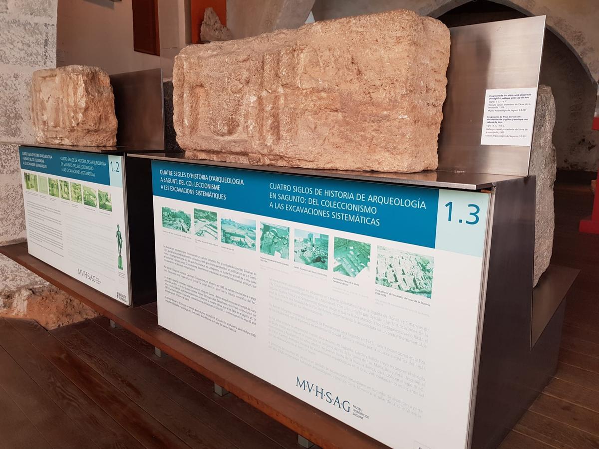 Paneles decoloridos.