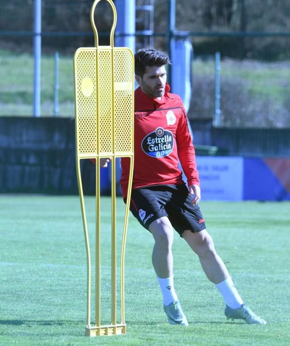 Después de dos días de descanso, la plantilla comienza a preparar la visita a Málaga de este domingo en La Rosaleda.