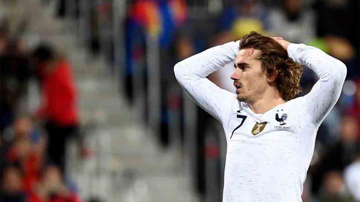 Griezmann, en el partido ante Andorra