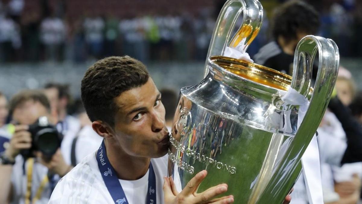 Cristiano Ronaldo, tras lograr la Champions League