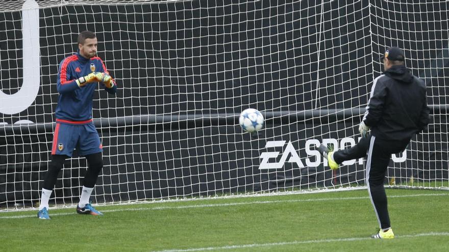 Jaume, en un entrenamiento de la temporada pasada.