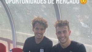 Oriol Busquets y Jandro Orellana se definen como: Oportunidades de mercado