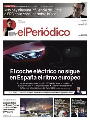 La portada de EL PERIÓDICO del 11 de mayo de 2025