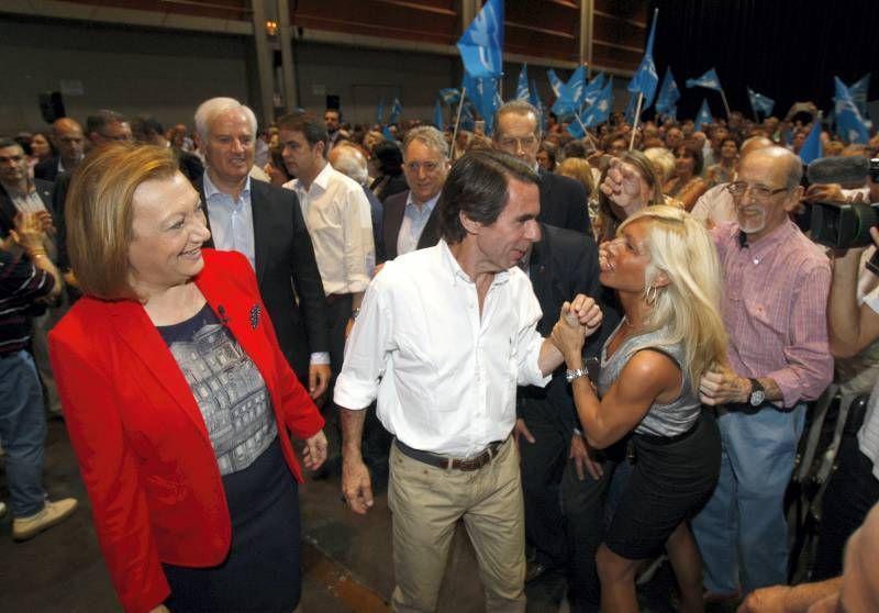 Fotogaleria del Mitin de Aznar en Zaragoza