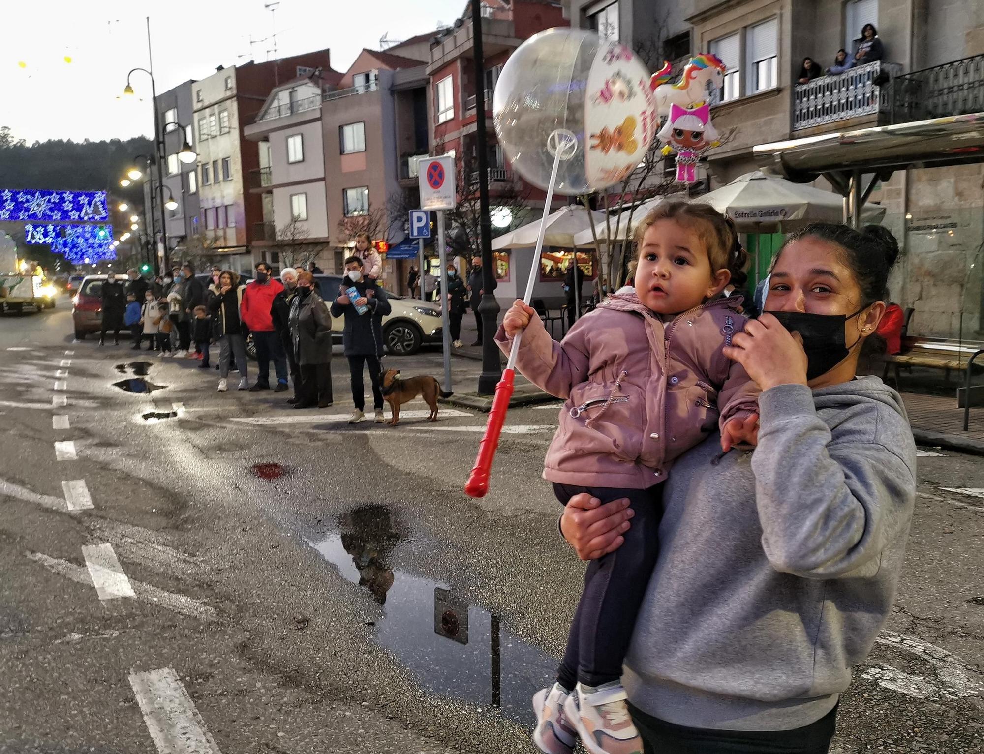 Luz y color en la cabalgata de Reyes de Cangas