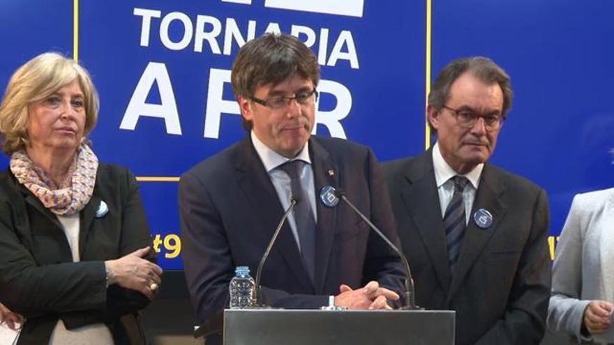 Puigdemont assegura que el procés surt "més reforçat" davant cada dificultat