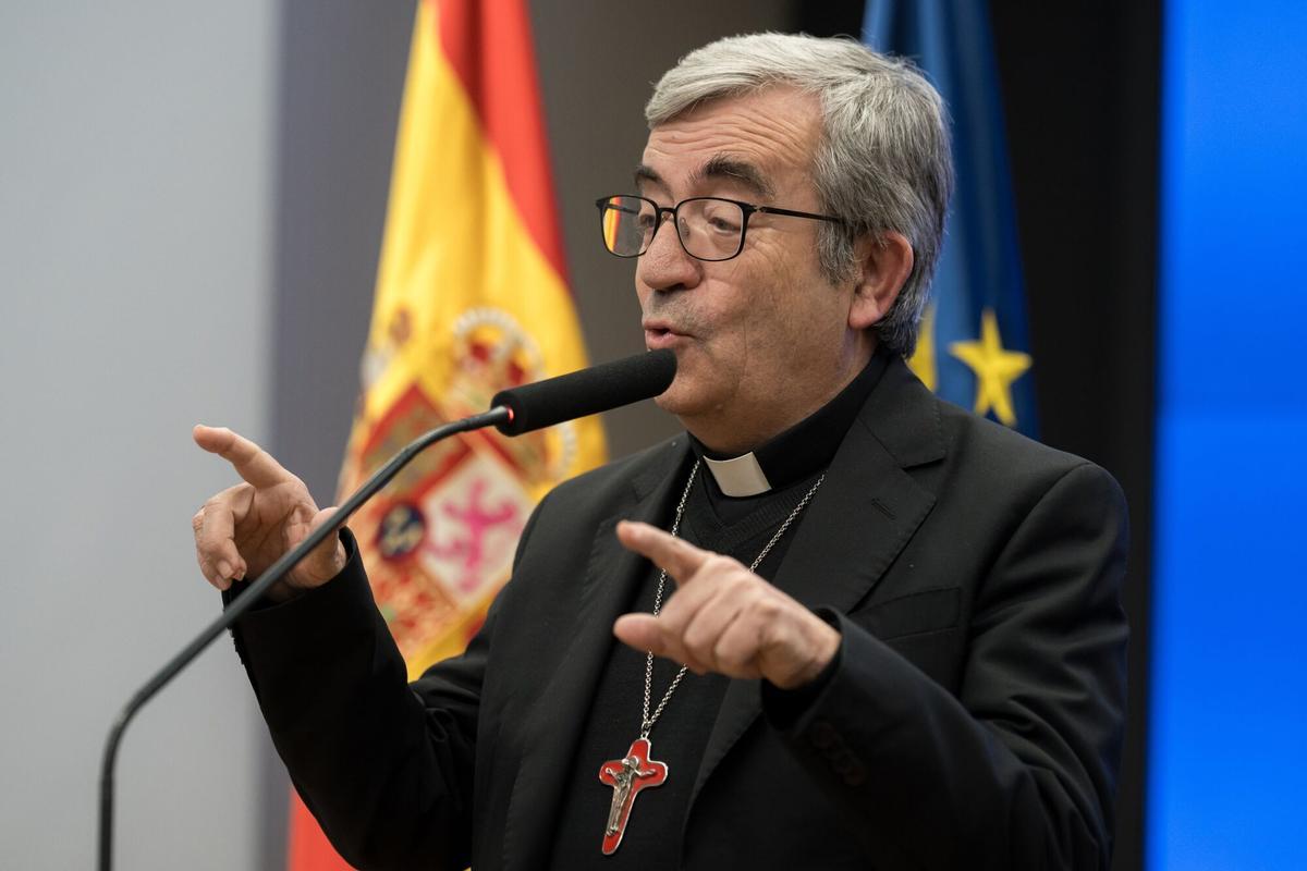 El presidente de la Confederación Episcopal Española, Luis Argüello.
