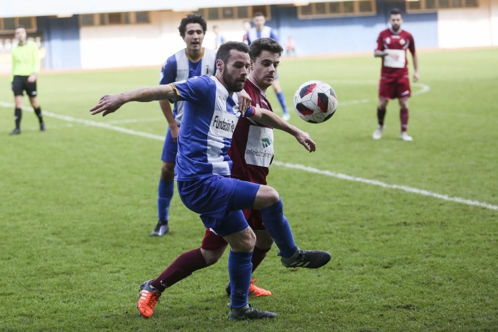 El Avilés sufre la quinta derrota seguida ante el