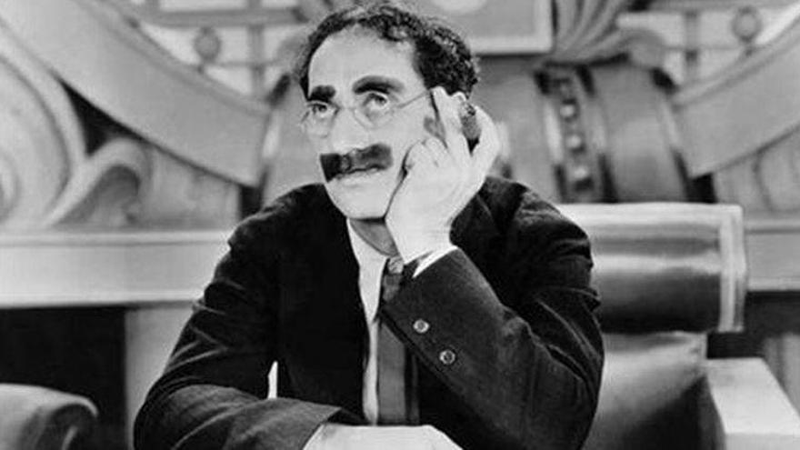 Se cumplen 35 años sin el grandilocuente Groucho Marx