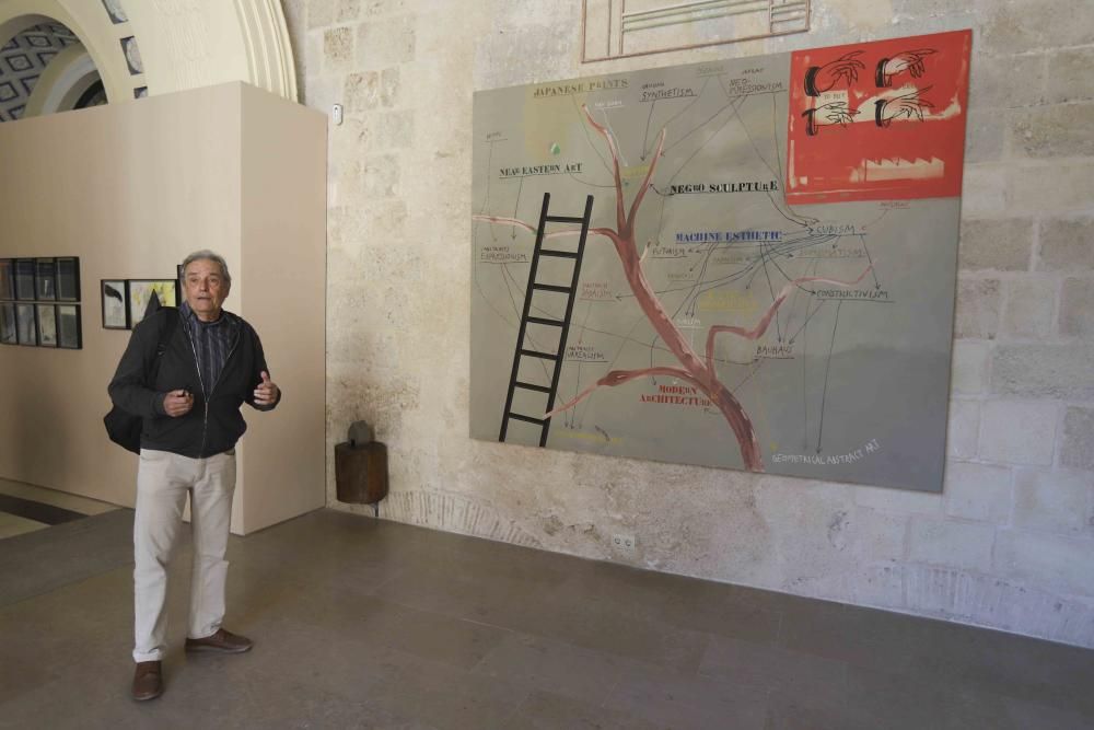Exposición de Artur Heras en Xàtiva "Sura com el desig i el destí en la memòria"