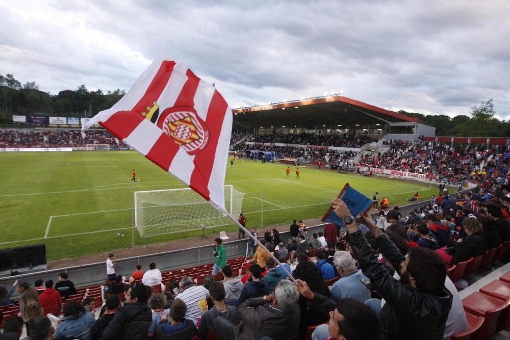 El Girona-Alcorcón en imatges