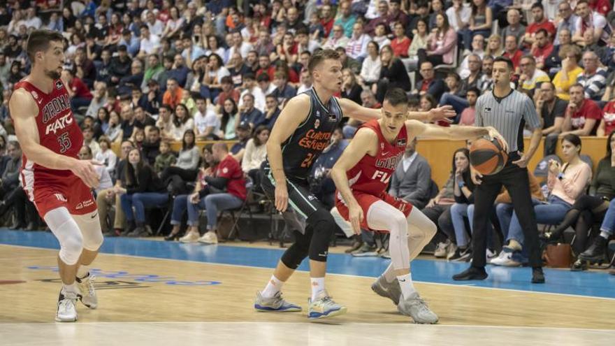 Martin Hermannsson, en el partido en Fontajau. | ACB PHOTO | S. GIRONÈS