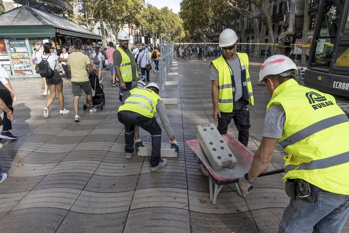 Barcelona empieza las obras de la Rambla