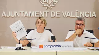 Compromís denuncia el desvío de policías de los barrios para vigilar las playas de València