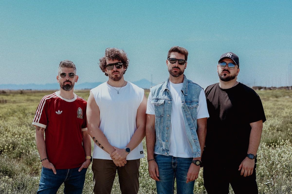 El cuarteto local Wakame, formado por Toni Bastida, Lolo Walls, Álvaro Sánchez y Lex Serrano.
