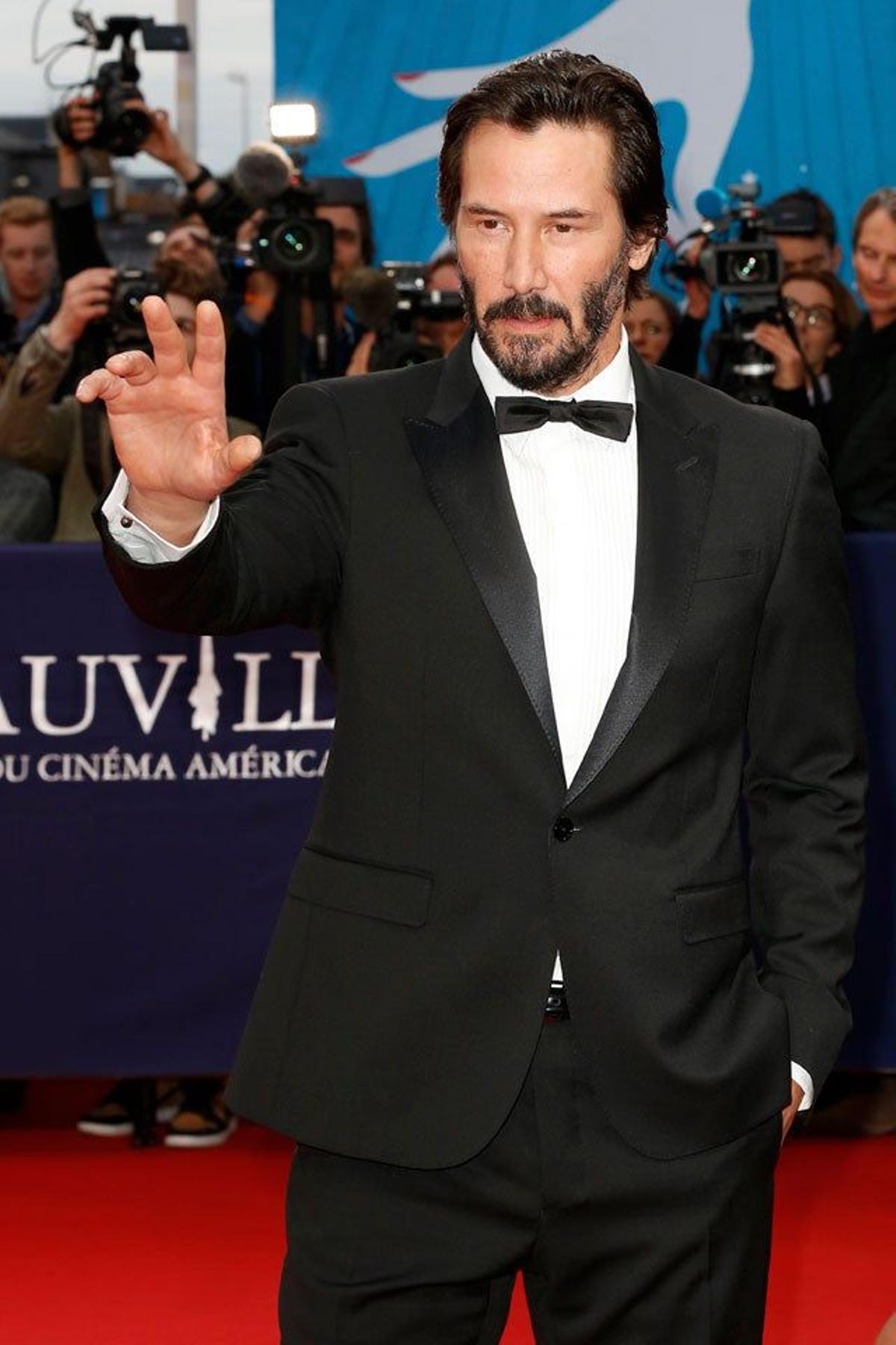 Keanu Reeves en el Festival de Cine Americano de Deauville