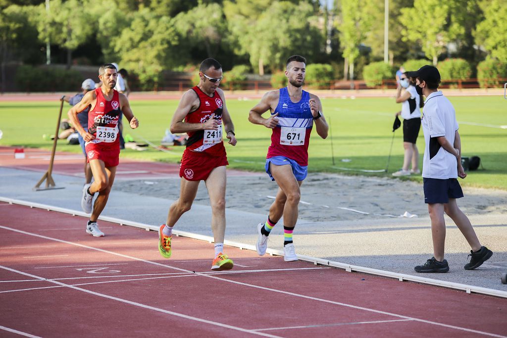 Campeonato regional de atletismo. Primera jornada