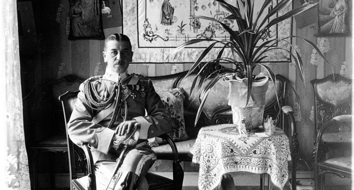 Mariano Murga Villalonga, en su residencia de Santa Cruz de Tenerife.