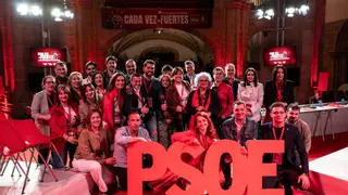 Cotrina renueva la ejecutiva del PSOE de Cáceres: incluye a Garlito y Pulido, y mantiene a Gutiérrez