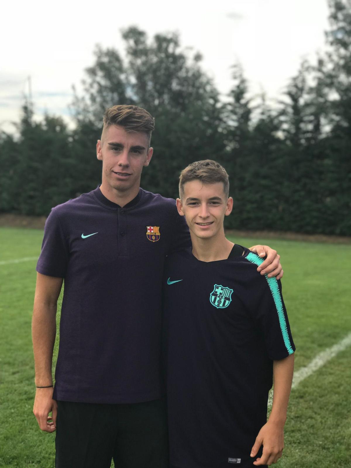 Arnau Rafús y Casadó posan juntos