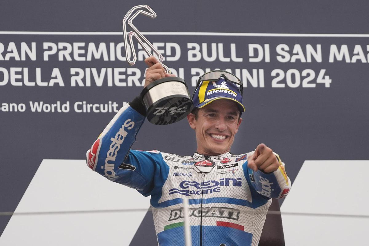 La carrera del GP de San Marino de MotoGP.