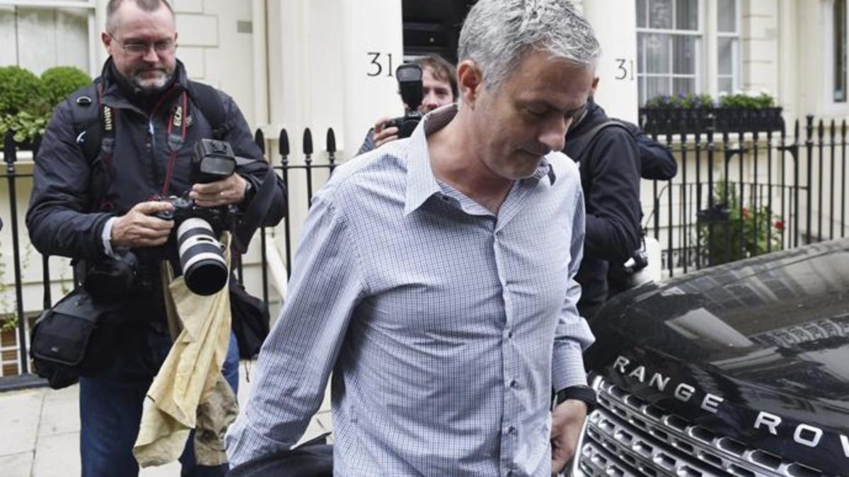 José Mourinho, fotografiado este miércoles en Londres